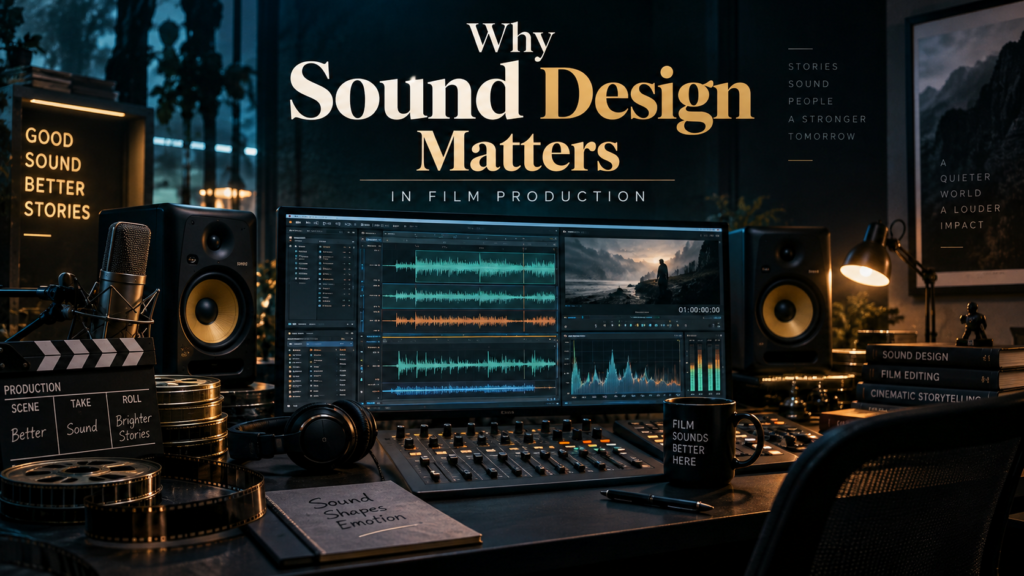 Why Sound Design Matters More Than Most People Realise